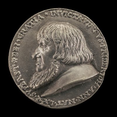 فريدريش الأكبر ، 1460-1536 ، مارغريف براندنبورغ-أنسباخ 1486 [الوجه] ، 1528. بواسطة ماتيس جبل