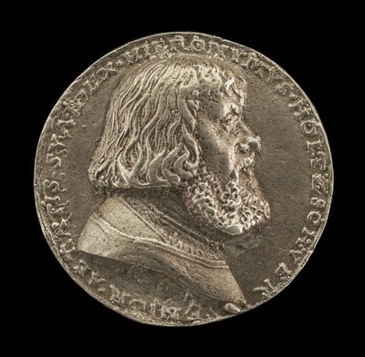 Hieronymus Holzschuher، 1469-1529، Patrician of Nuremberg [الوجه] ، 1529. بواسطة ماتيس جبل