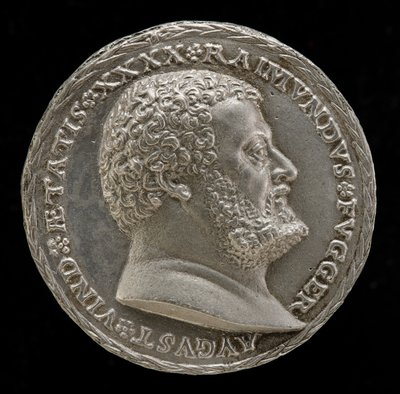Raymund Fugger ، 1489-1535 ، عالم وراعي الفنون [الوجه]. بواسطة ماتيس جبل