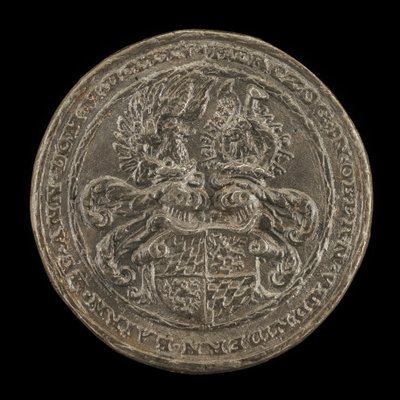 درع مع شارات وشارات [عكسي] ، 1535. بواسطة ماتيس جبل