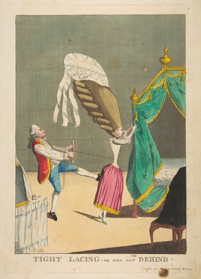 جلد مشدود أو امسكه سريعًا ، 1 مارس 1777. بواسطة ماثيو دارلي