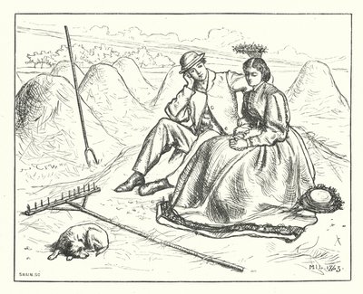 في البرسيم (نقش) بواسطة ماثيو جيمس (Attr. To) Lawless