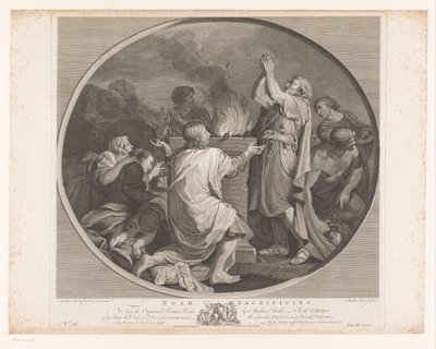 ذبيحة نوح نوح التضحية (العنوان على وجوه) اللوحات الرئيسية في إنجلترا (عنوان السلسلة) اللوحات الأكثر عاصمة في إنجلترا (عنوان السلسلة) بواسطة أندريا ساكشي