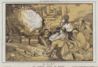 جنيه استرليني. S.D or، The Accepted Religion of England (color litho) (لون ليثو) بواسطة ماثيو 