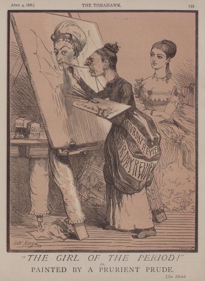 فتاة العصر! أو رسمها Prurient Prude (لون ليثو) بواسطة ماثيو 