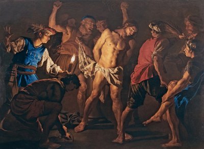 جلد المسيح ، ج. 1640. بواسطة ماتياس ستومر