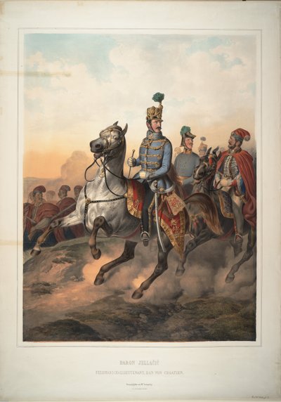 الكونت جوزيب Jelacic من Buim ، 1849 بواسطة ماتياس ترينتسنسكي