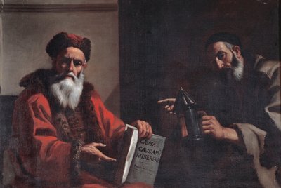 Diogenes و Plato ، 1649 بواسطة ماتيا بريتي