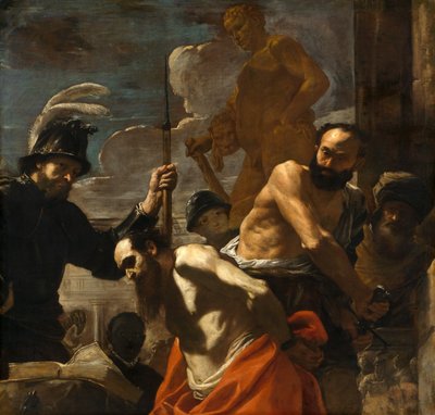 استشهاد القديس بولس ، 1656-59 بواسطة ماتيا بريتي