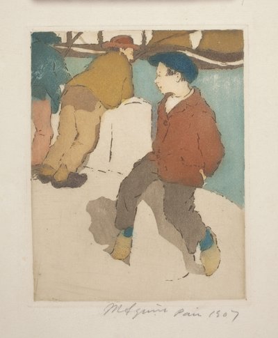 سور لو كواي (على الرصيف) بواسطة مود هانت سكواير