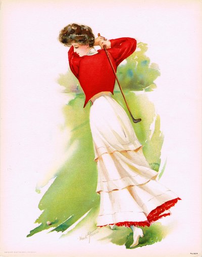 سيدة جولفر ، 1908. بواسطة مود ستوم