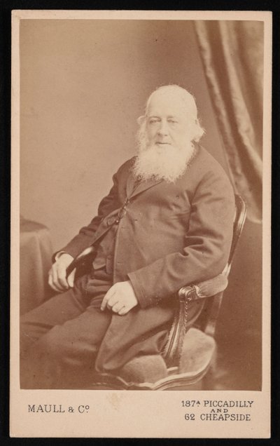 صورة لجون جولد 1804-1881 ، قبل عام 1875. بواسطة موال وشركاه