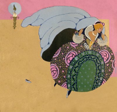 سندريلا، حوالي 1910-1920 (رسم توضيحي) بواسطة موريس بيرتي