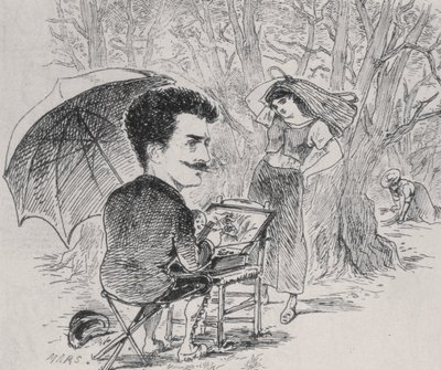 روبس يرسم جامعي الزيتون ، 1877 بواسطة موريس تشارلز ماتيو بونفوازين