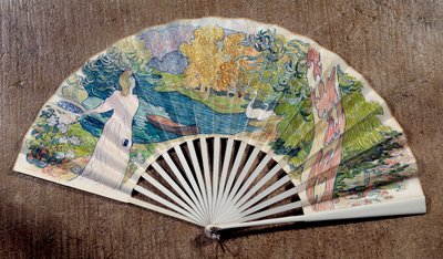 مروحة خطوبة ، مزينة من قبل موريس دينيس (1870-1943) 1891 بواسطة موريس دينيس