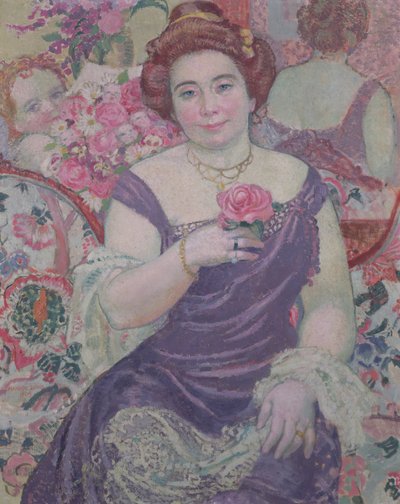 مارتي مع وردة ، 1909 بواسطة Maurice Denis