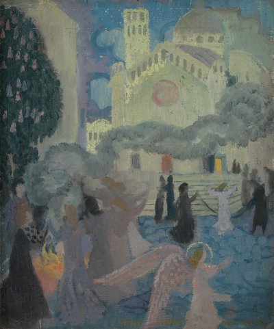 الكفارة ، c.1896 (زيت على ظهر السفينة) بواسطة موريس دينيس