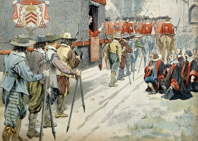 تاريخ فرنسا: في عام 1642 ، الكاردينال ريشيليو بواسطة موريس ليلوار