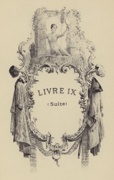 Illustration for Book IX of Les Confessions de Jean-Jacques Rousseau (gravure) بواسطة موريس ليلوار