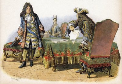 إهانة لويس الرابع عشر dit le King Soleil (King Soleil أو Louis the Great بواسطة موريس ليلوار