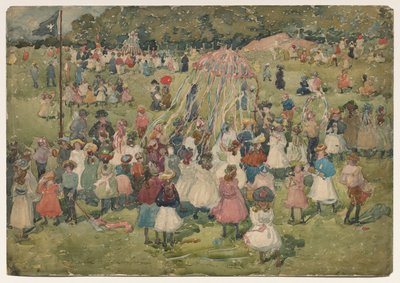 ماي داي ، سنترال بارك بواسطة Maurice Brazil Prendergast