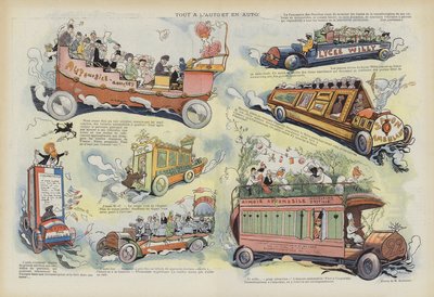 رسم توضيحي لـ Le Rire بواسطة Maurice Radiguet