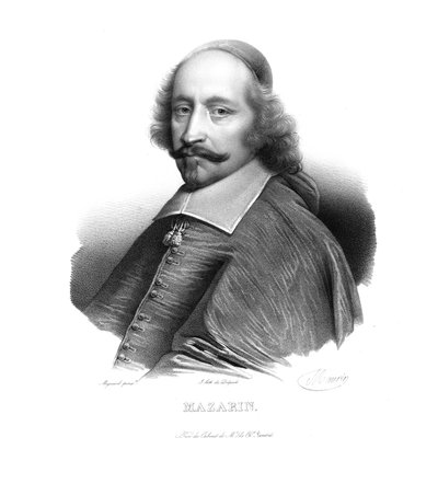 الكاردينال مازارين ، c1820s. بواسطة مورين