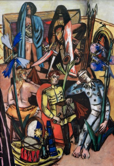 The Leiermann (Das Lebenslied) بواسطة ماكس بيكمان