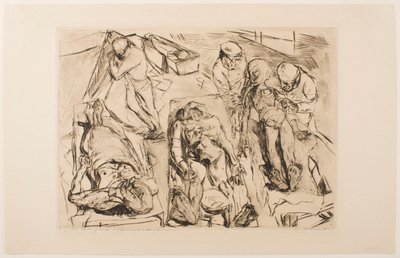 المشرحة بواسطة Max Beckmann