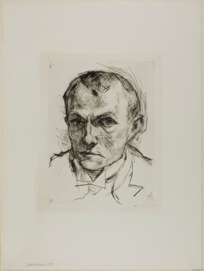 Self-Portrait بواسطة ماكس بيكمان