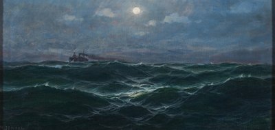 الألمانية: باخرة في أعالي البحار بواسطة ماكس جنسن