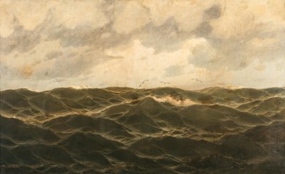 الألمانية: قطعة بحرية كبيرة بواسطة ماكس جنسن