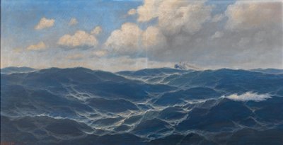 منظر بحري بواسطة ماكس جنسن