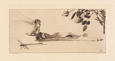 Opus VI ، من إعادة صياغة حول العثور على قفاز ، 1881. بواسطة ماكس كلنجر