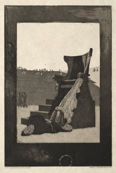 Vom Tode I ، (Opus II ، 1889) No. 6 بواسطة ماكس كلنجر
