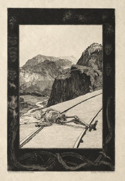 Vom Tode I ، (Opus II ، 1889) No. 8 بواسطة ماكس كلنجر
