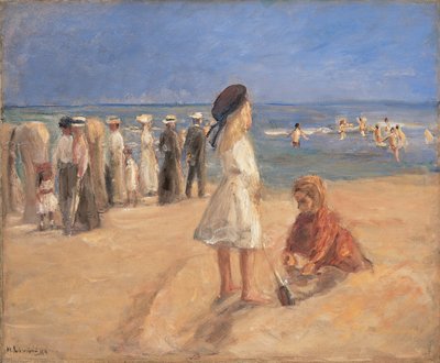 حياة الشاطئ ، 1916. بواسطة ماكس ليبرمان