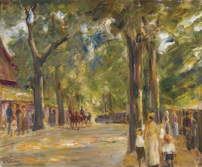 Seestrasse الكبير في Wannsee مع مشوا بواسطة ماكس ليبرمان