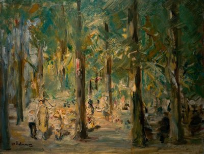 ملعب للأطفال في Tiergarten بواسطة ماكس ليبرمان