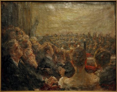 M.Liebermann ، حفل موسيقي في الأوبرا بواسطة ماكس ليبرمان