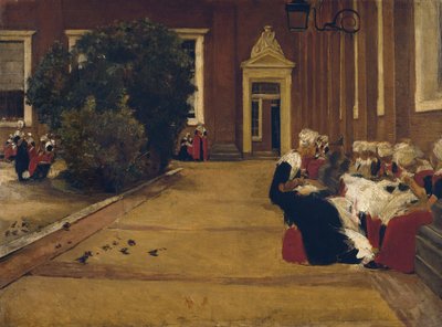 الفتيات اليتيمات في أمستردام ، 1876 بواسطة ماكس ليبرمان