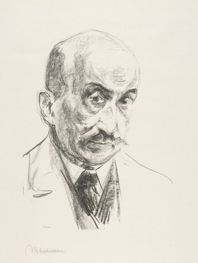 بورتريه ذاتي 1921. بواسطة ماكس ليبرمان