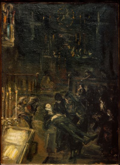 Aufbahrung Don Giovannis بواسطة ماكس Slevogt