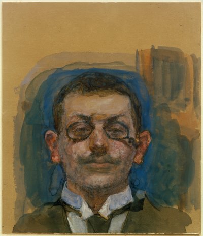صورة الذات والوجه بواسطة ماكس Slevogt