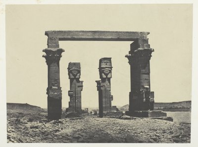معبد كارداسي بالنوبة بواسطة ماكسيم دو كامب