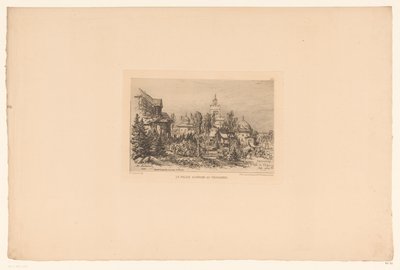 منظر لـ Trocadero Le Palais algérien au Trocadero (العنوان على الكائن) بواسطة ماكسيم فرانسوا أنطوان لالان