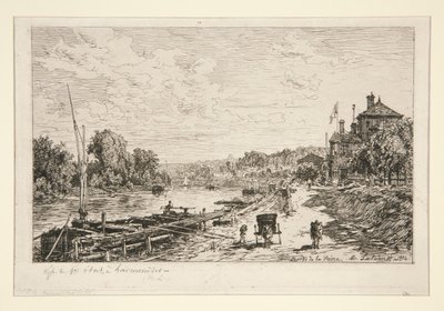 Bords de la Seine (شواطئ نهر السين) بواسطة مكسيم لالان