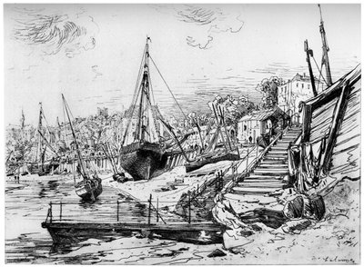 Concarneau ، c1850-1895 1924 بواسطة مكسيم لالان