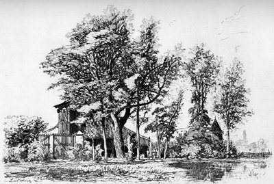 Les Acacias، c1850-1895 1924 بواسطة مكسيم لالان
