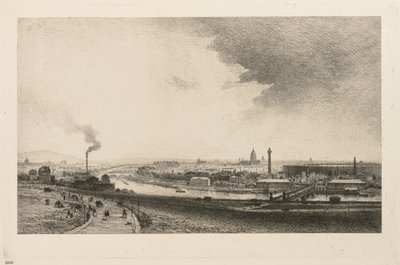 على نهر السين ، 1867. بواسطة مكسيم لالان